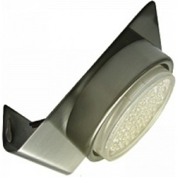 Светильник ECOLA GX53-N82 настенный угловой черный хром 52*130*111 Светильник ECOLA GX53-N82 настенный угловой черный хром 52*130*111