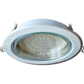 Светильник ECOLA GX70-H5 белый встр. без рефл. 53x151 (кd135) Светильник ECOLA GX70-H5 белый встр. без рефл. 53x151 (кd135)