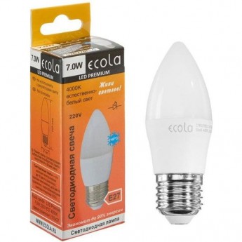 Светодиодная лампа ECOLA CANDLE LED C4EW42ELC Светодиодная лампа ECOLA CANDLE LED C4EW42ELC