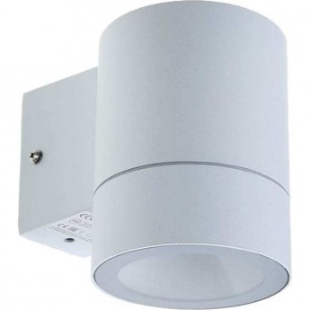 Уличный настенный светильник ECOLA GX53 LED FW53C1ECH белый матовый Уличный настенный светильник ECOLA GX53 LED FW53C1ECH белый матовый