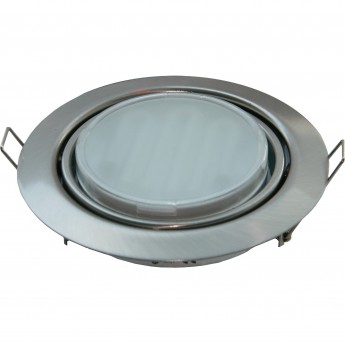 Встраиваемый светильник ECOLA GX53 FT9073 FS5390ECB хром-сатин Встраиваемый светильник ECOLA GX53 FT9073 FS5390ECB хром-сатин