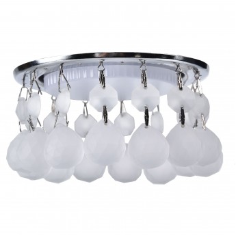 Встраиваемый светильник ECOLA GX53 H4 5346 GLASS FH53RVECB Матовый /Хром 90x110 Встраиваемый светильник ECOLA GX53 H4 5346 GLASS FH53RVECB Матовый /Хром 90x110