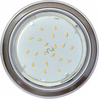 Встраиваемый светильник ECOLA GX53 H4 FL53H4ECB серебро, черный хром Встраиваемый светильник ECOLA GX53 H4 FL53H4ECB серебро, черный хром