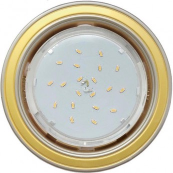 Встраиваемый светильник ECOLA H4 9022 FV53H4ECB GX53 жемчуг-золото-жемчуг Встраиваемый светильник ECOLA H4 9022 FV53H4ECB GX53 жемчуг-золото-жемчуг